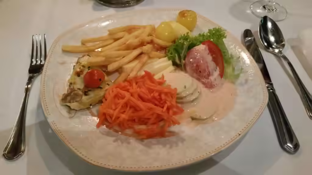 Salatbuffet Abendessen