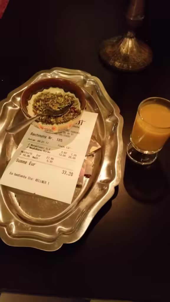 Basmatireis mit ayurvedischer Sauce Maharani Hamburg