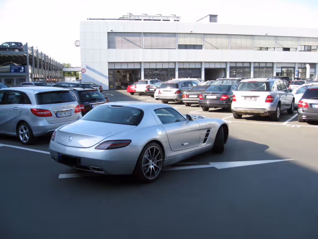 Mercedes SLS AMG Frontansicht