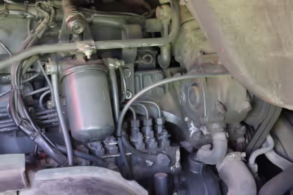 OM 366 LA Dieselmotor im Mercedes 917 AF