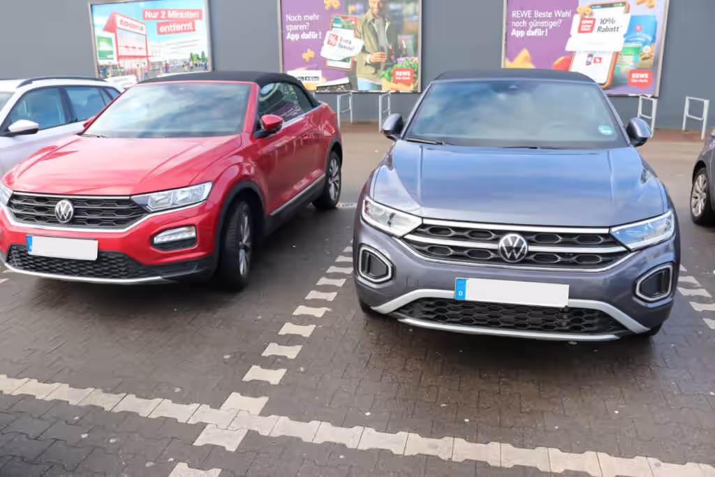 VW T-Roc Facelift 2022 Frontansicht