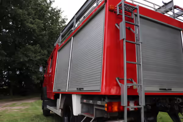 Mercedes 917 AF ehemaliger Feuerwehraufbau Lentner