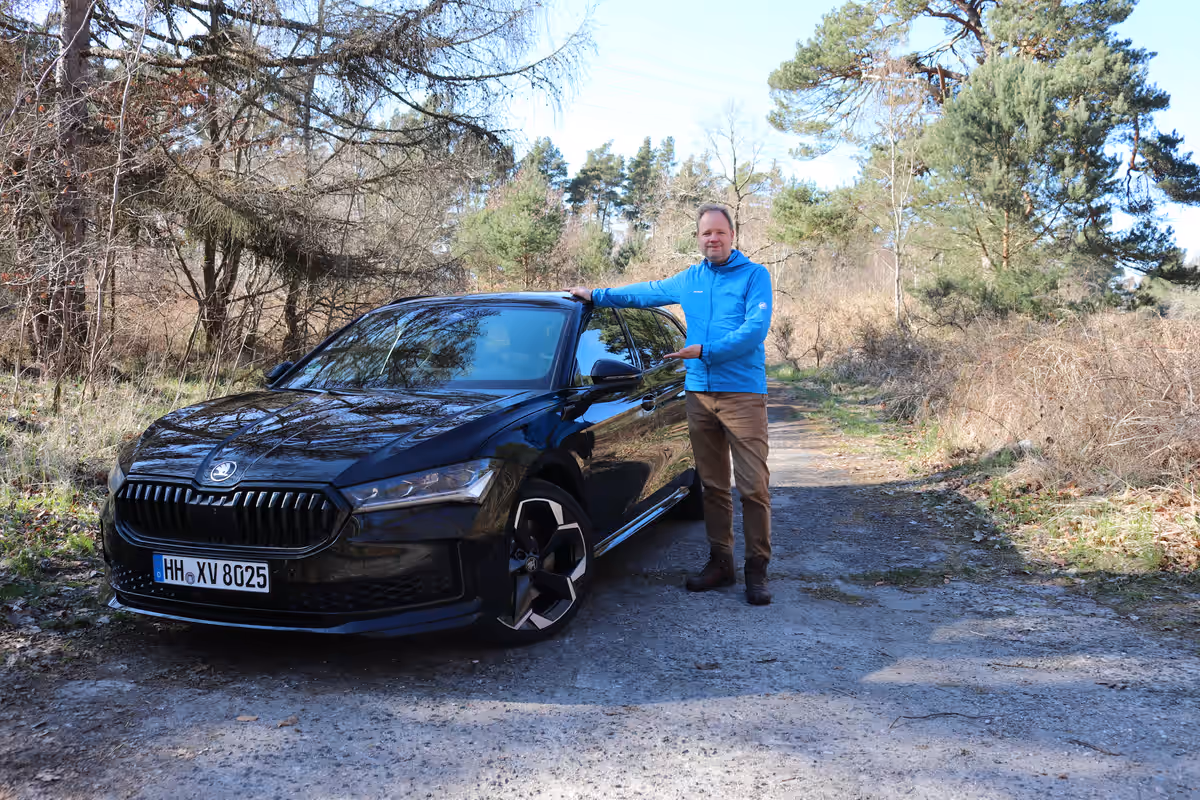ŠKODA Superb Combi Sportline Frontansicht